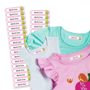32u. chicas – Etiquetas de Tela Termoadhesiva para Ropa.
