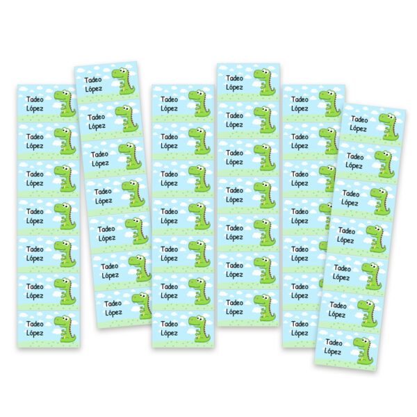 42 u. Rectangulares - Etiquetas de Tela Termoadhesiva para Ropa - Imagen 2