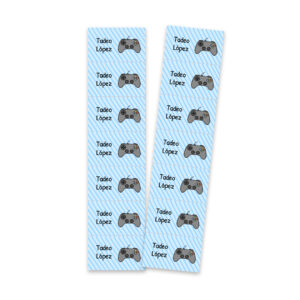 14u. Rectangulares – Etiquetas de Tela Termoadhesiva para Ropa.