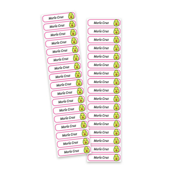 32u. chicas - Etiquetas de Tela Termoadhesiva para Ropa. - Imagen 2