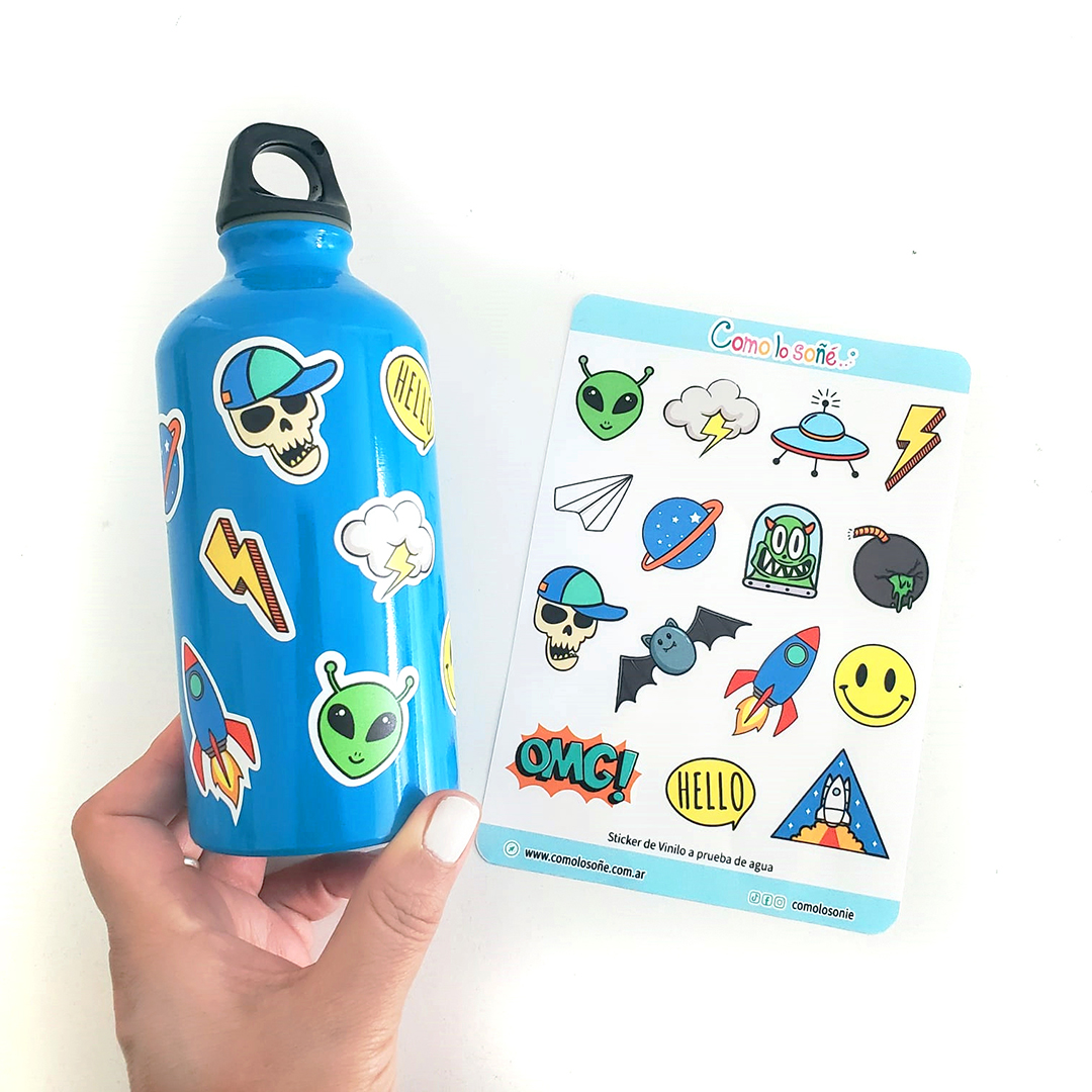 Stickers de vinilo para decorar - Modelo Gamer