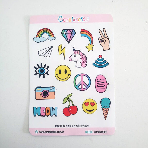 Stickers de vinilo para decorar - Modelo Teens - Imagen 4