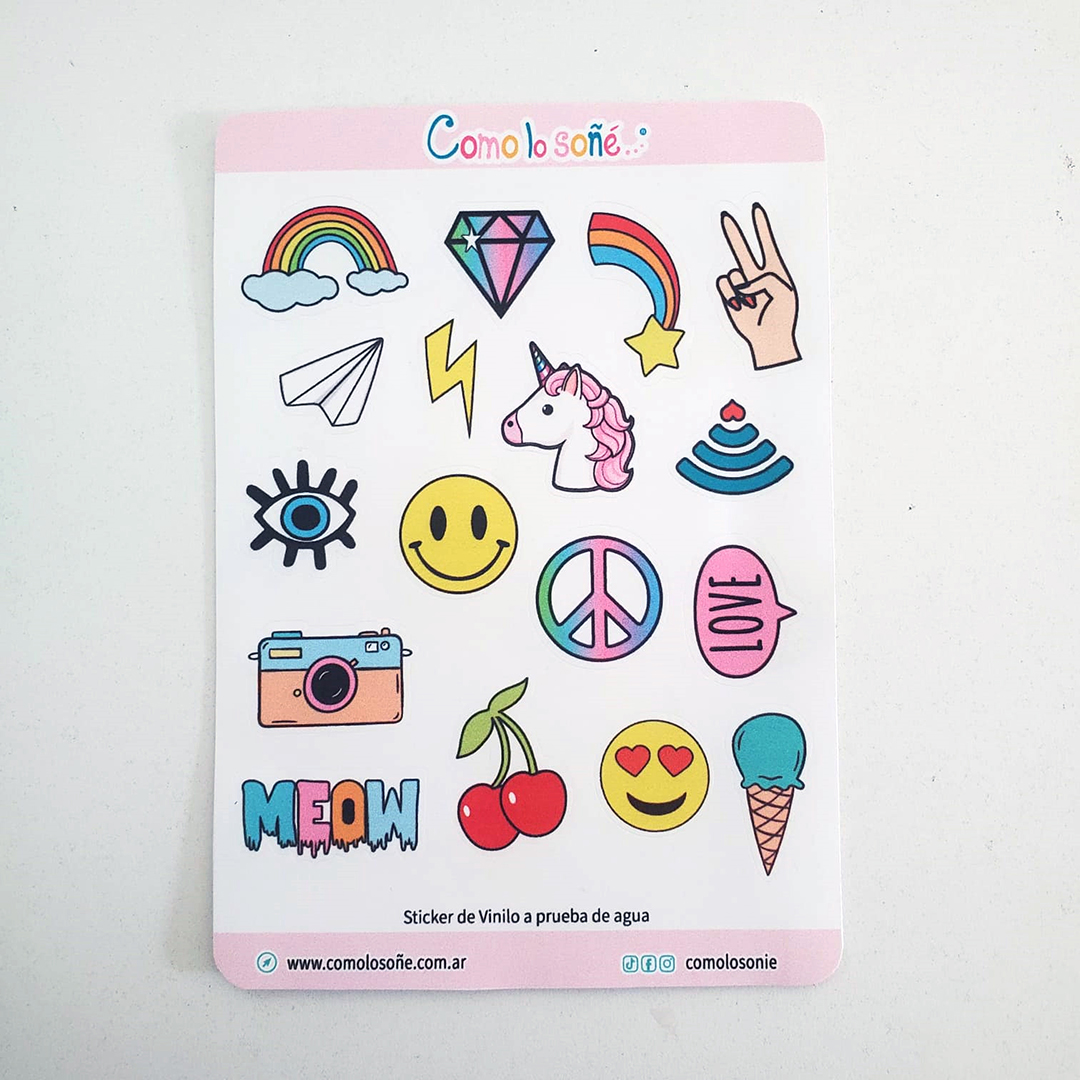 Stickers de vinilo para decorar - Modelo Teens - Imagen 4
