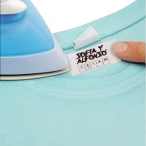 Con tu logo – Etiquetas de Tela Termoadhesiva para Ropa planchables