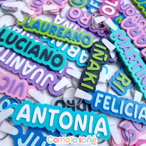 Llaveros Personalizados 3D con Nombre | Souvenirs